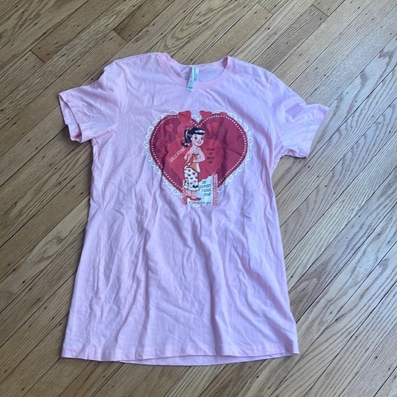 THE OBLONG BOX SHOP humorous valentines t-shirt size 2xl - Picture 1 of 5